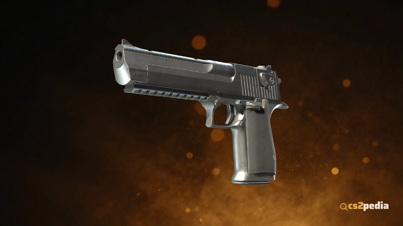 Desert Eagle — branded showcase render