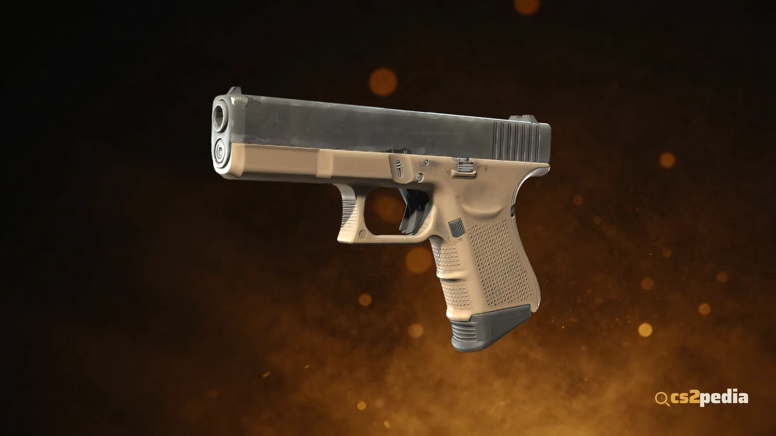 Glock-18 — branded showcase render