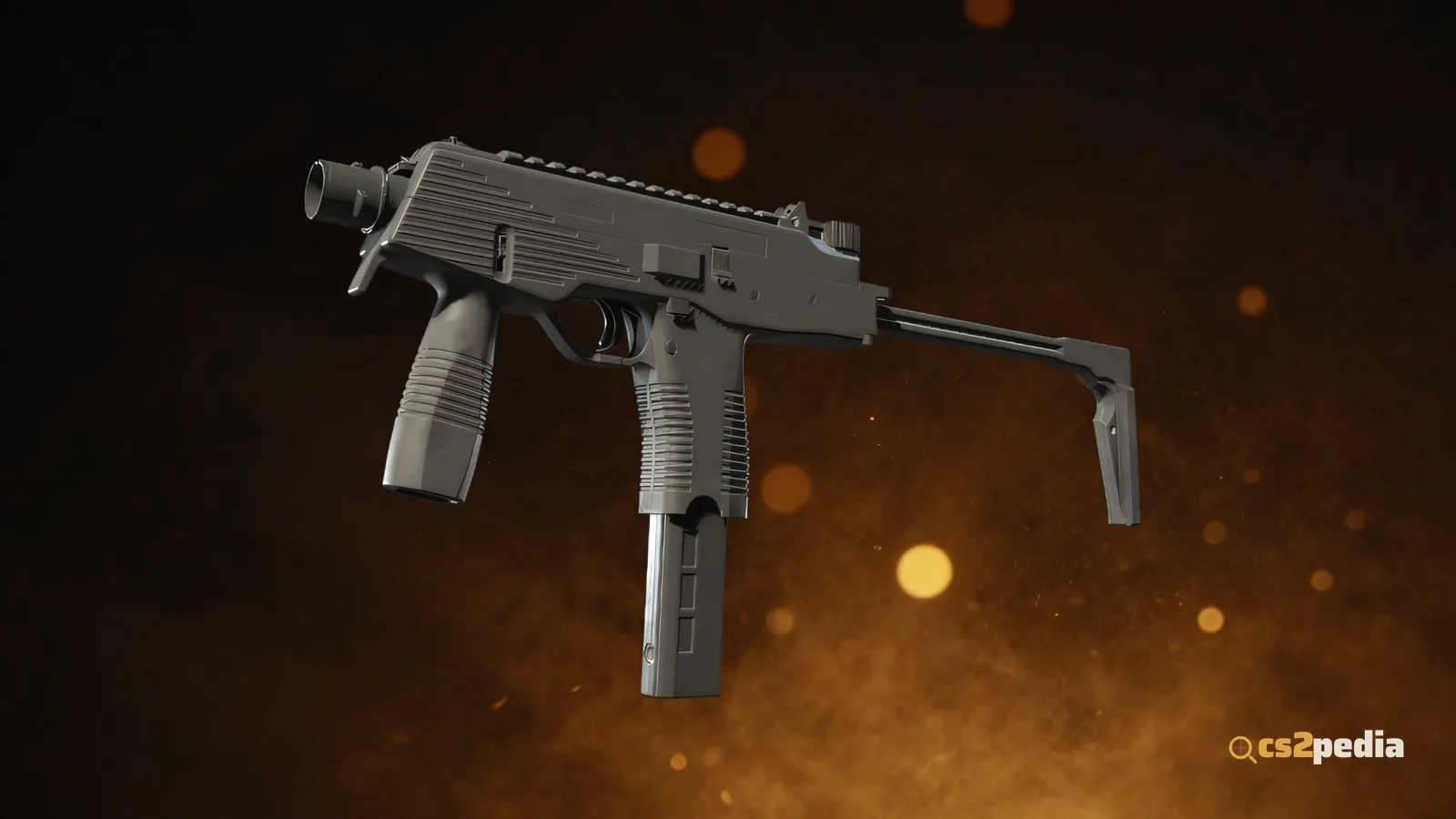 MP9 — branded showcase render